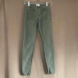 Mudd Olive Green Casual Pants Skinny Fit Size 0